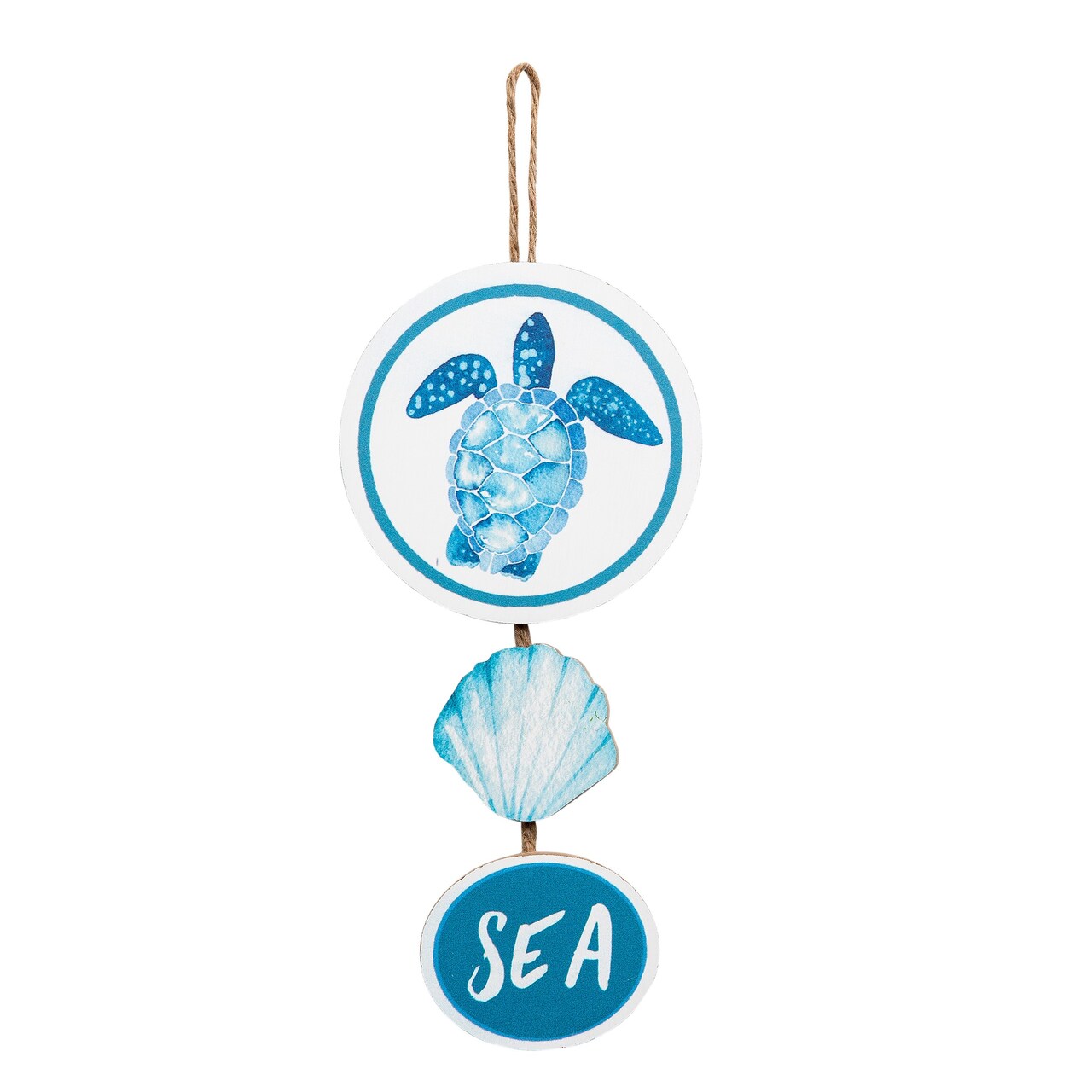 Sea Turtle Wall Hanging Composite 4.53" x 9.06" x 0.24"